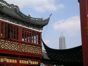 Old and New Shanghai JinMoa and Old town